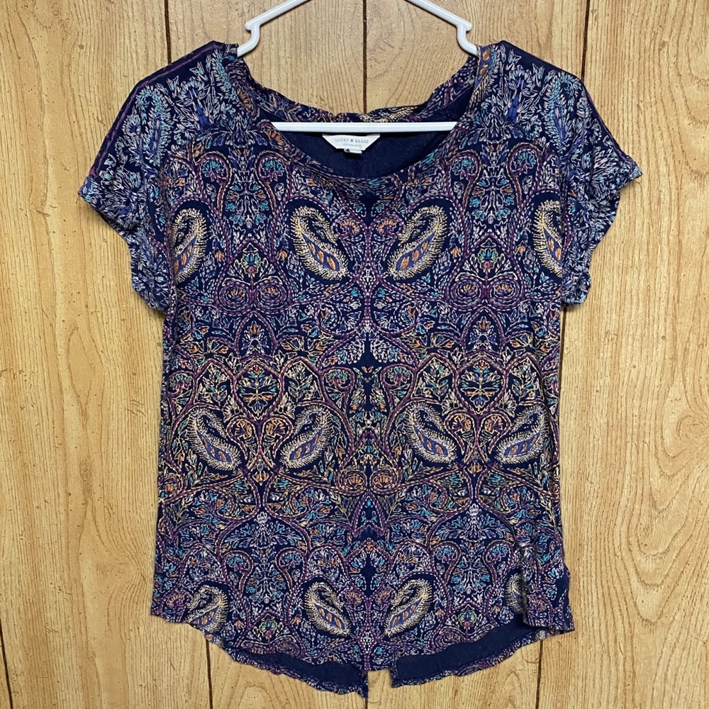 Lucky Brand | Boho Blouse Tee